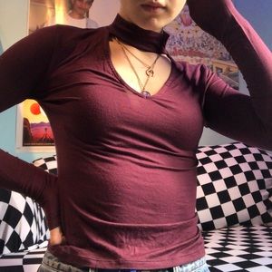 Mock Neck Long Sleeve